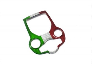 Alfa Romeo Giulia Central Console Trim - Carbon Fiber - Center Tunnel Trim - Pre' 20 - Italian Theme - RHD